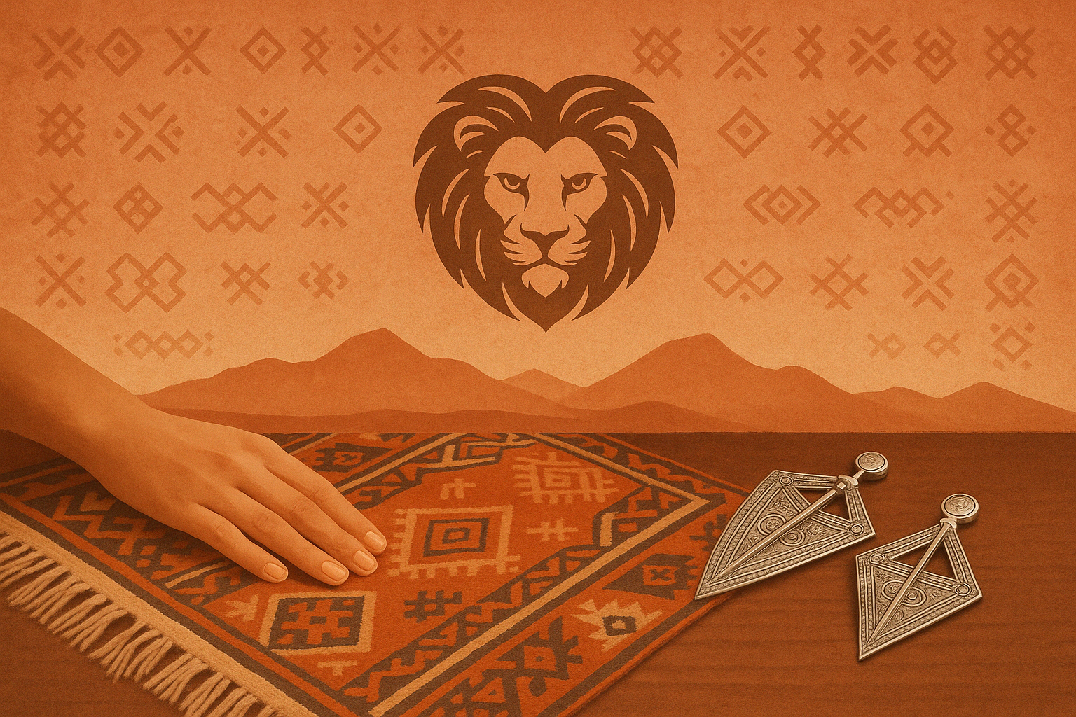 Erfenis in Kleur: Het Verhaal Achter Atlas&nbsp;Lion&nbsp;Amazigh